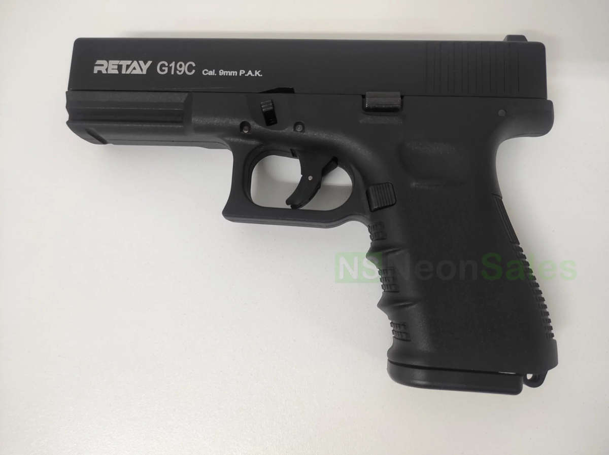 RETAY G19C BLANK GUN BLACK