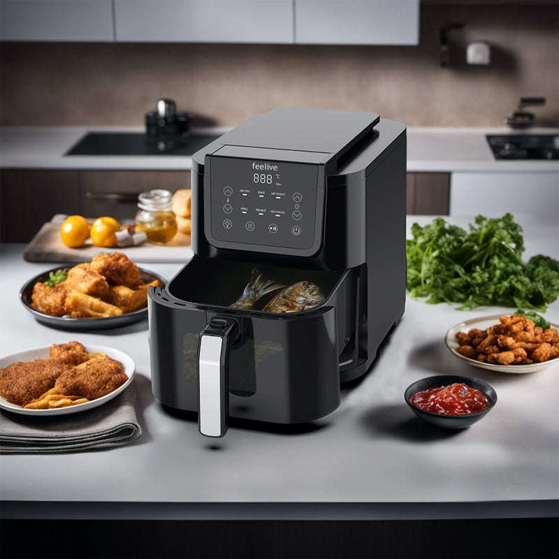 Feelive 5L Airfryer | Compact Digital Cooking