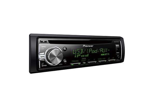 Pioneer CD USB Bluetooth Car Stereo with Apple CarPlay and Android Control