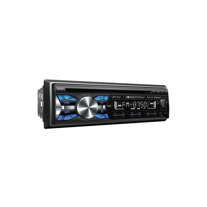 Soundstream Single-DIN DVD CD Bluetooth Car Stereo with USB