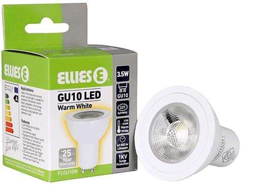 Ellies GU10 Warm White LED Downlight Lamp