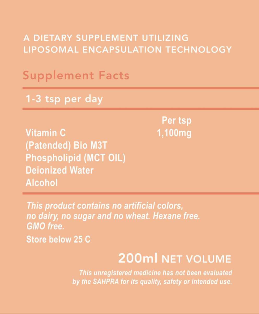 Liposomal Vitamin C - 1100mg