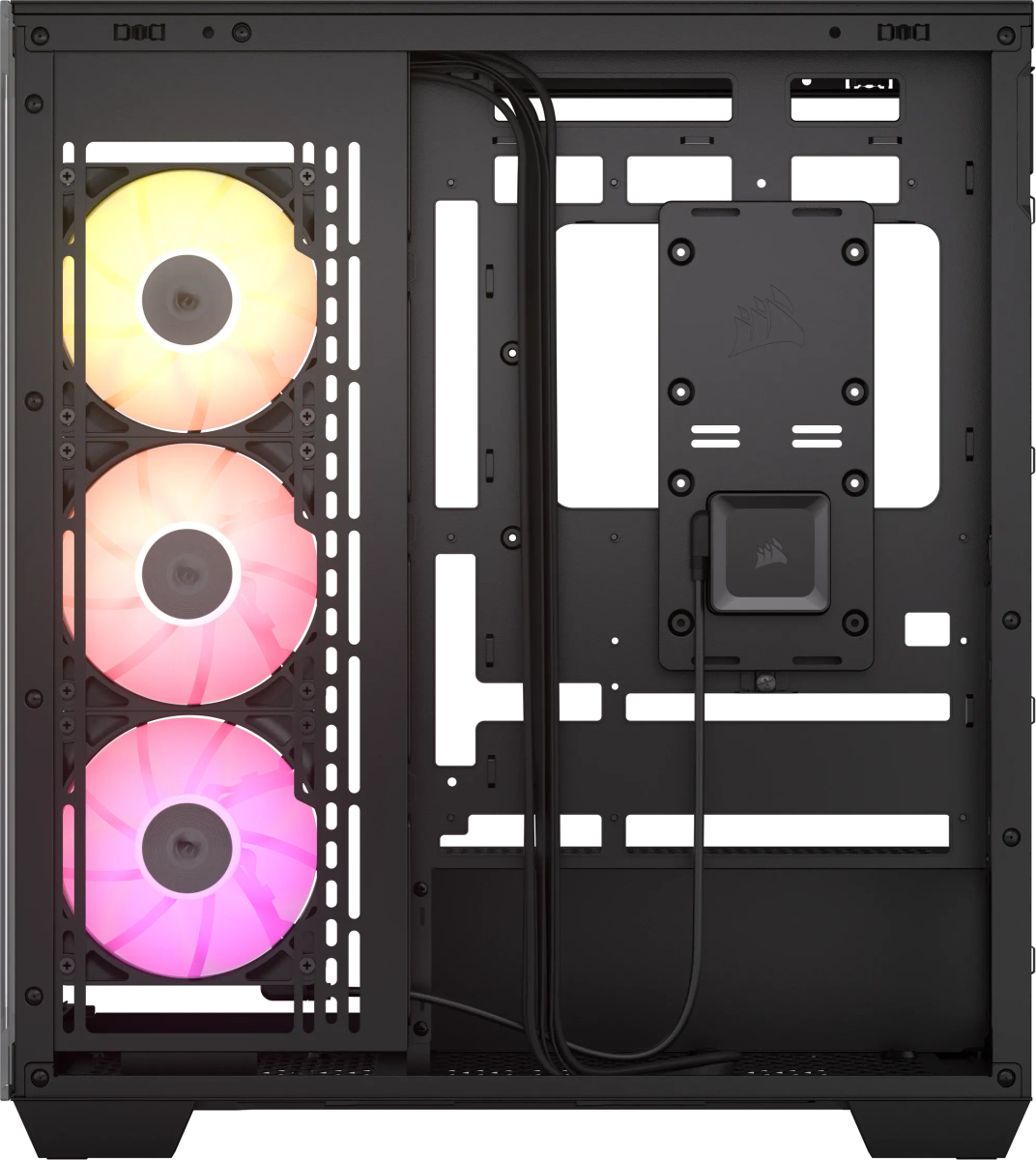 iCUE LINK 3500X RGB Mid-Tower PC Case; Black