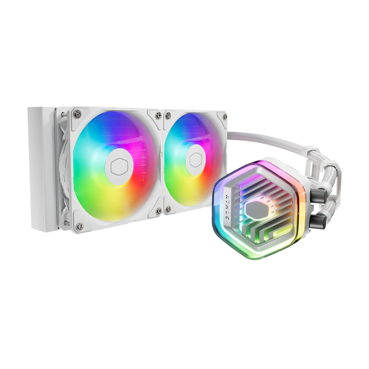 Cooler Master MasterLiquid 240 Atmos ARGB White