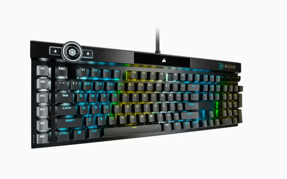Corsair K100 RGB Mechanical Wired Keyboard - Black