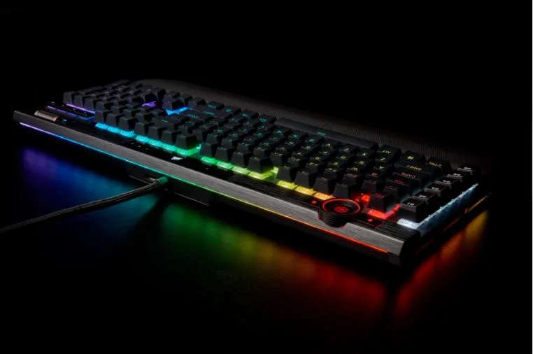 Corsair K100 RGB Mechanical Wired Keyboard - Black