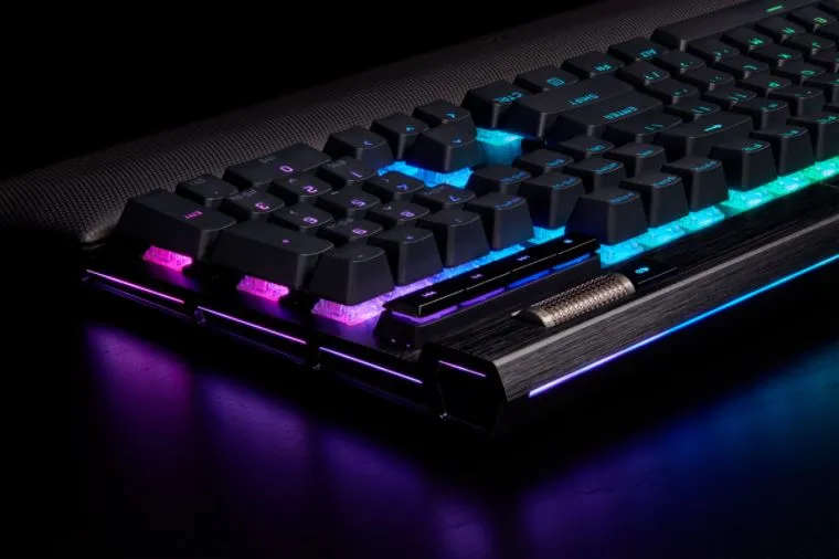 Corsair K100 RGB Mechanical Wired Keyboard - Black