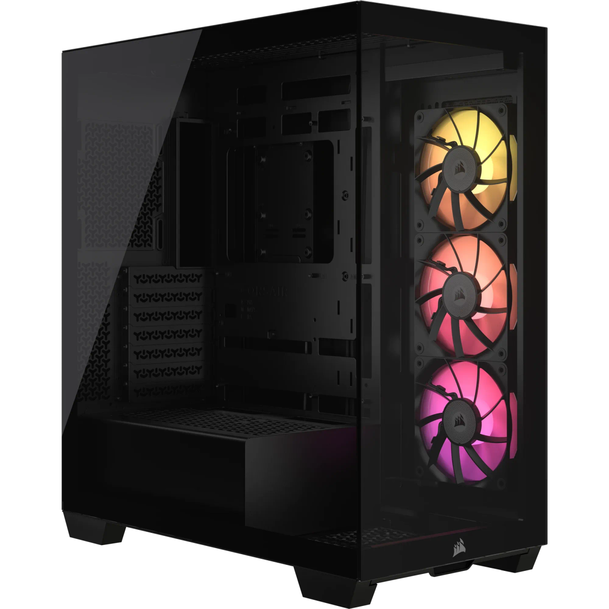 iCUE LINK 3500X RGB Mid-Tower PC Case; Black