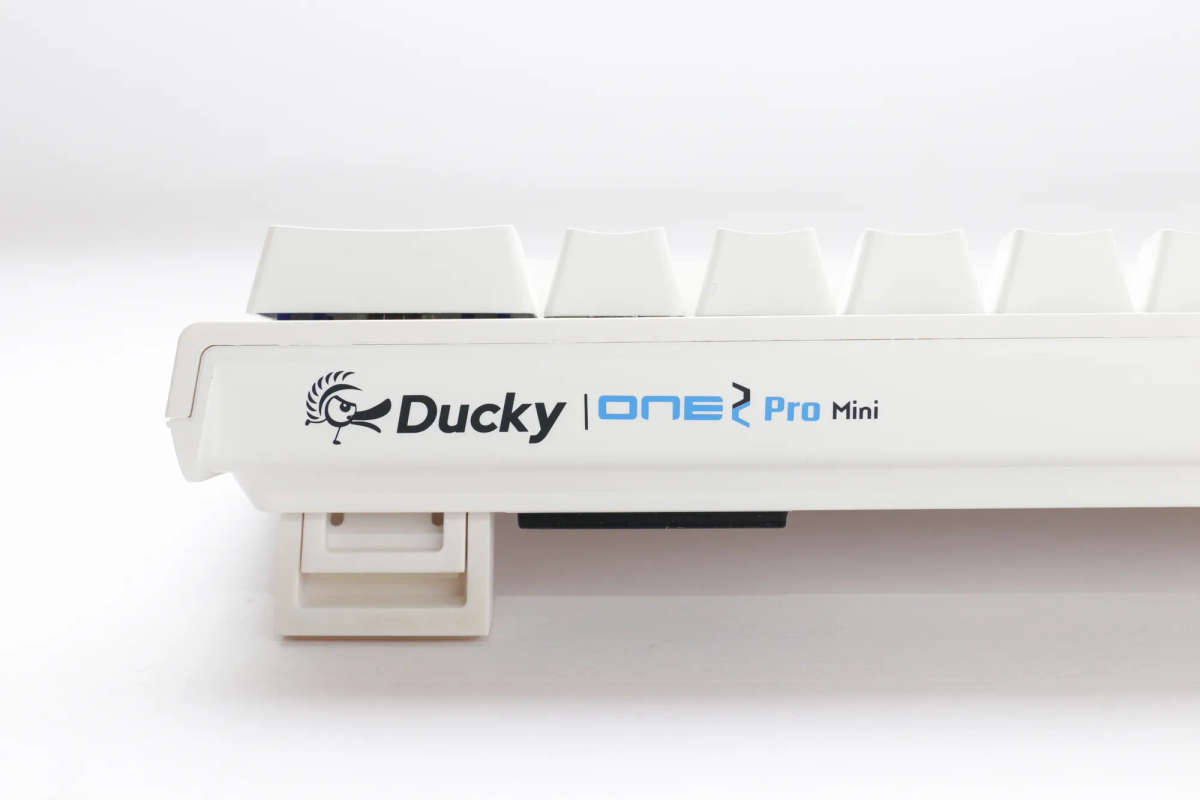 Ducky One 2 Pro Keyboard - 60% in White with Cherry Red Switches