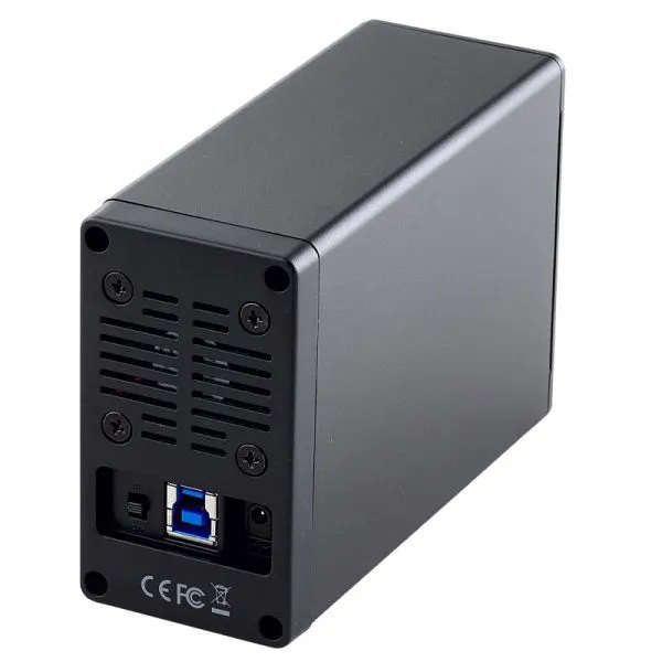 RCT 2.5'' 2-Bay RAID SATA3 to USB 3.0 Enclosure