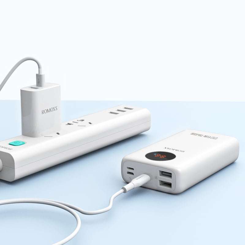 Romoss 10000mAh Power Bank - White