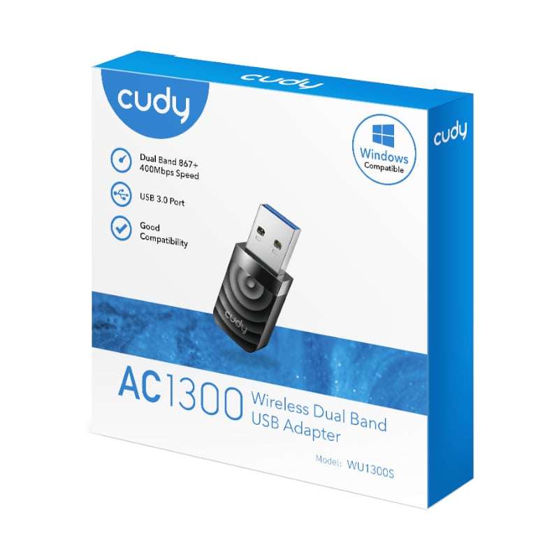 Cudy 1300Mbps High Gain WiFi USB 3.0 Adapter