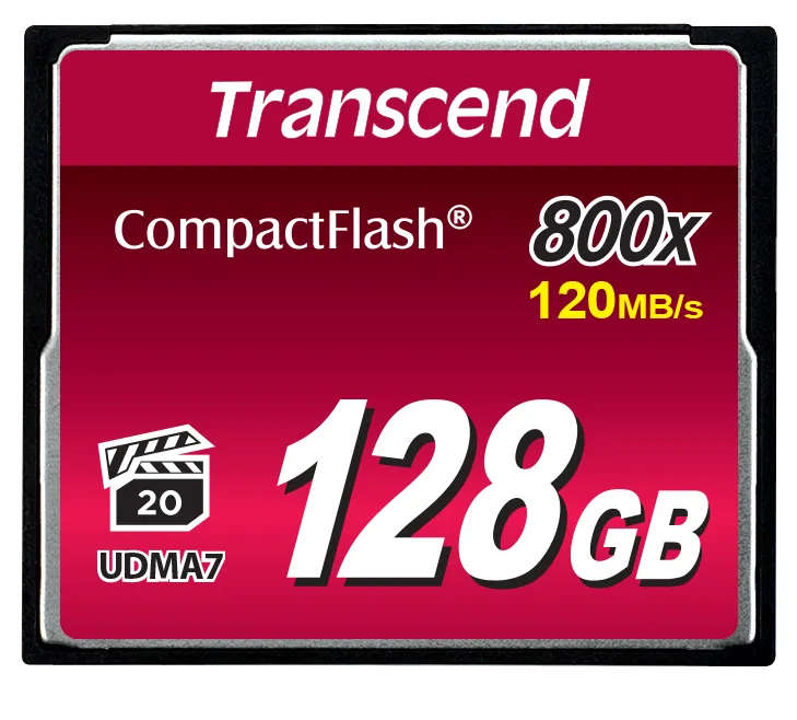 Transcend 128GB 800X CF Card