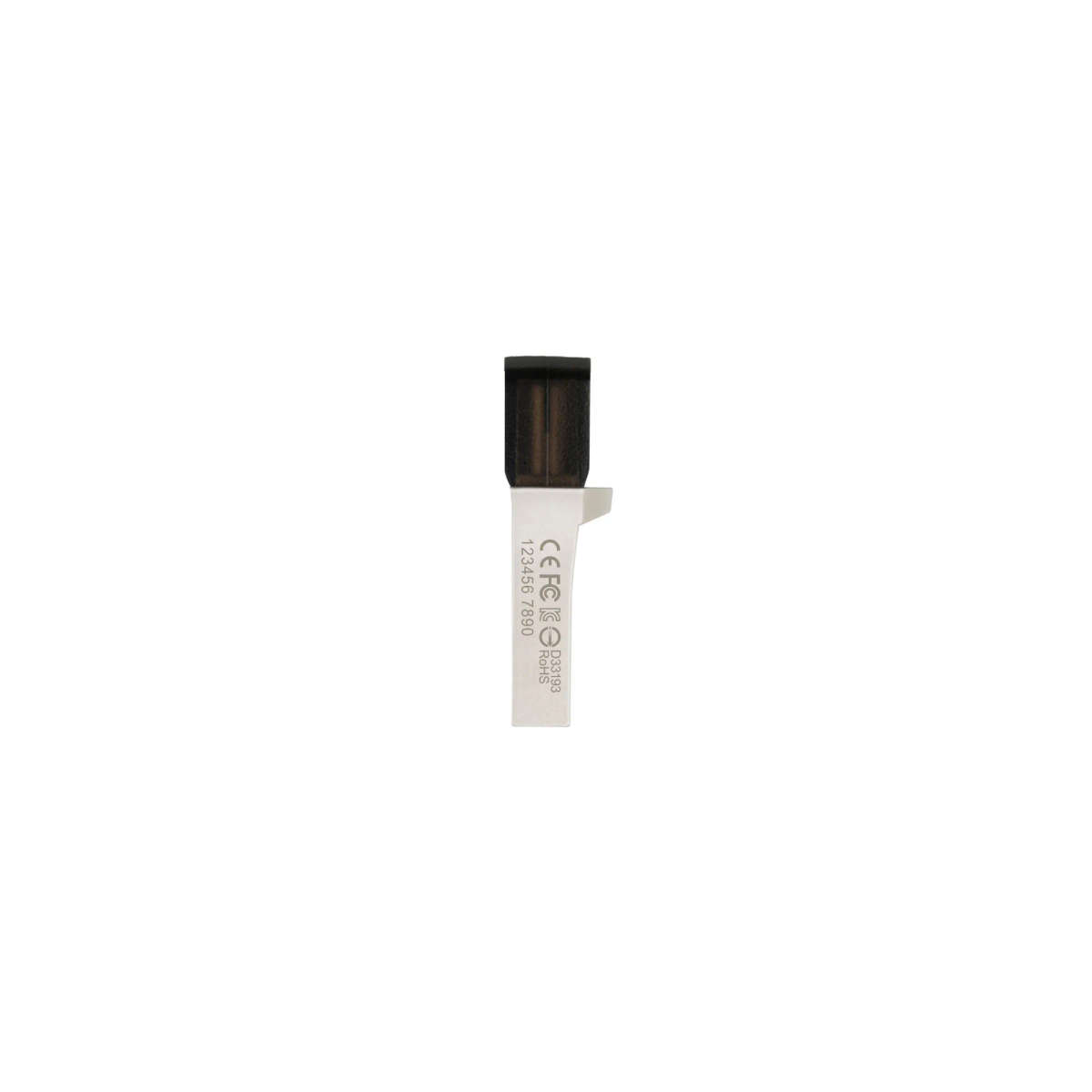 Transcend 128GB JetFlash 890 USB-C &amp; USB 3.1 OTG Flash Drive - Silver