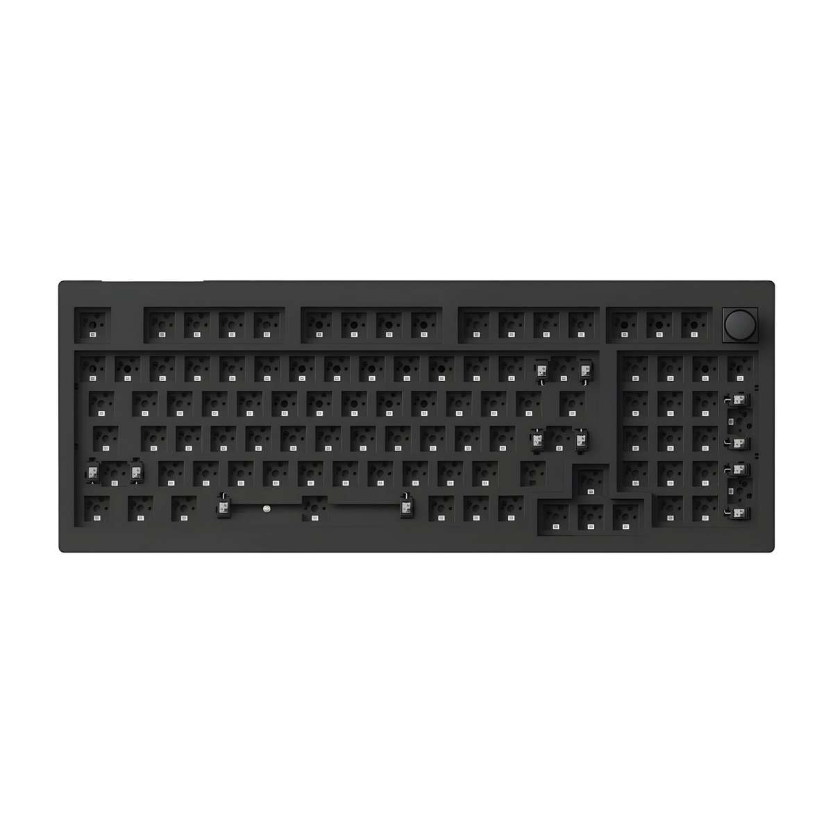 Keychron V5 Max QMK/VIA Wireless Custom Mechanical Keyboard | RED Switch - Black