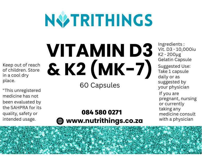 Vitamin D3 (10,000IU) + K2