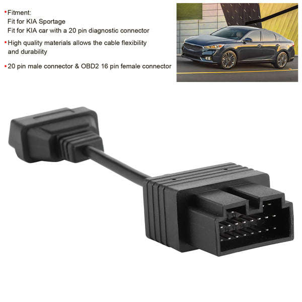 KIA 20 PIN TO OBD2