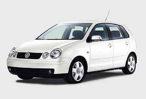 2002 2003 2004 2005 VW POLO MK2 02-05 Grille Grill MAT-BLK