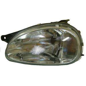 1996 1997 1998 1999 2000 OPEL CORSA MK1 / 2 96-00 Headlamp / HeadLight Front Passenger Side