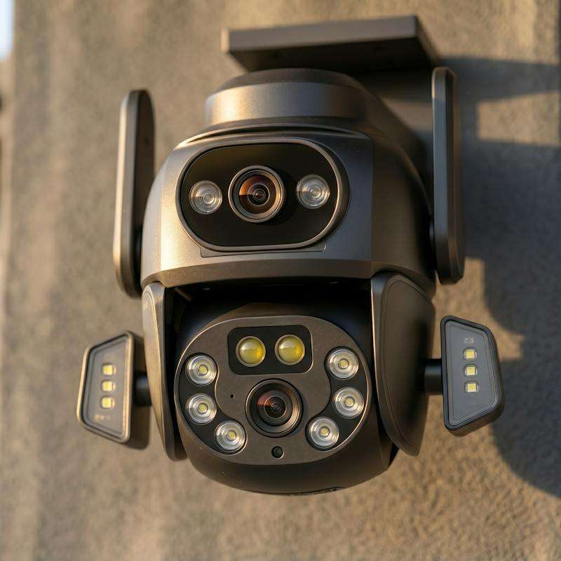 DualEye Dual-Lens Wifi Security Camera