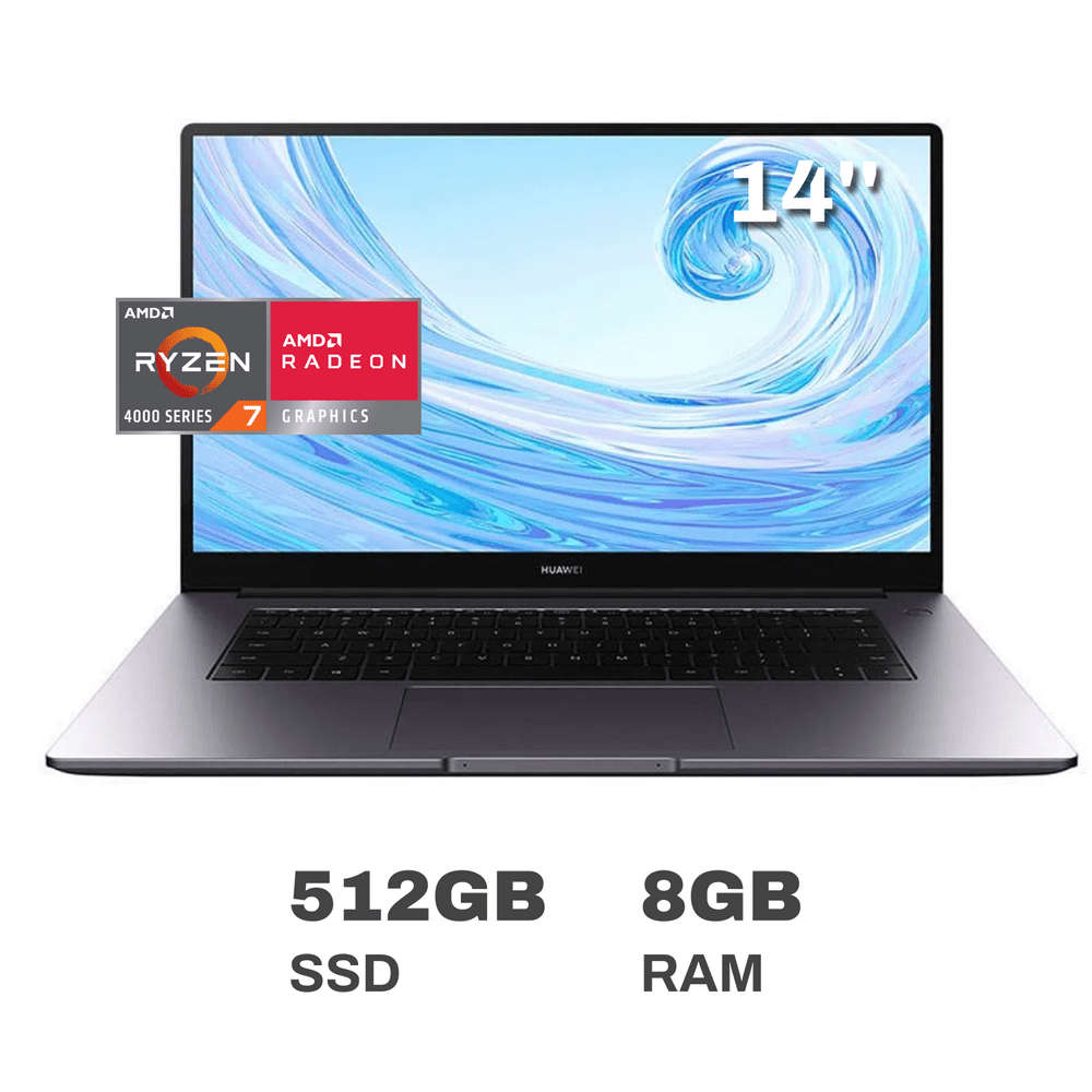 Huawei Matebook D14 | AMD Ryzen 7, 8GB Ram, 512GB SSD | Bargain Buy