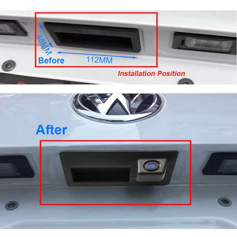 VW Tiguan OEM Reverse Camera