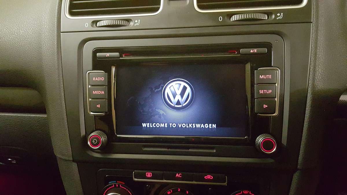 VW OEM Double Din RCD510