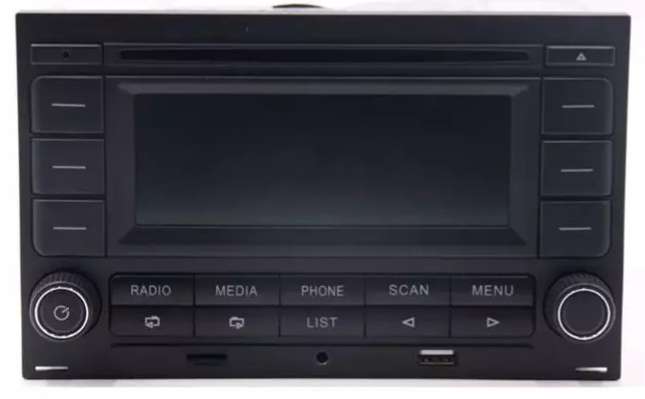 VW OEM Double Din Radio Polo