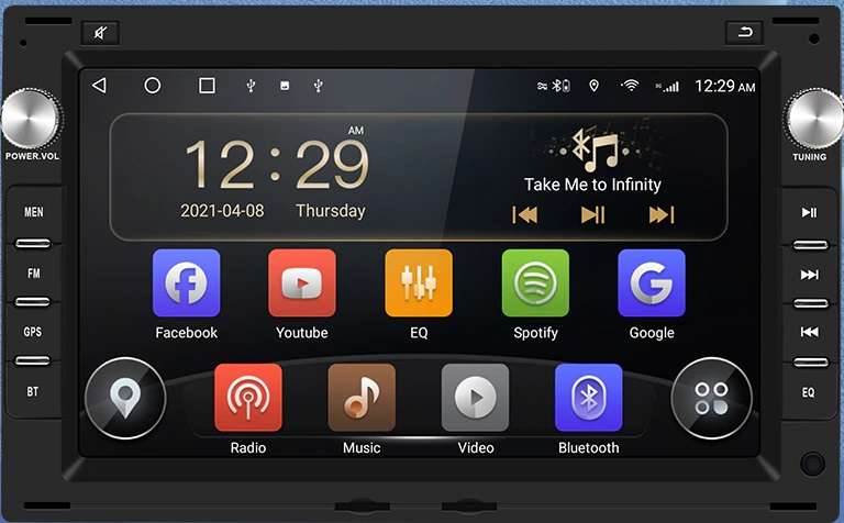 VW Polo Mk4 9n3 Android Radio