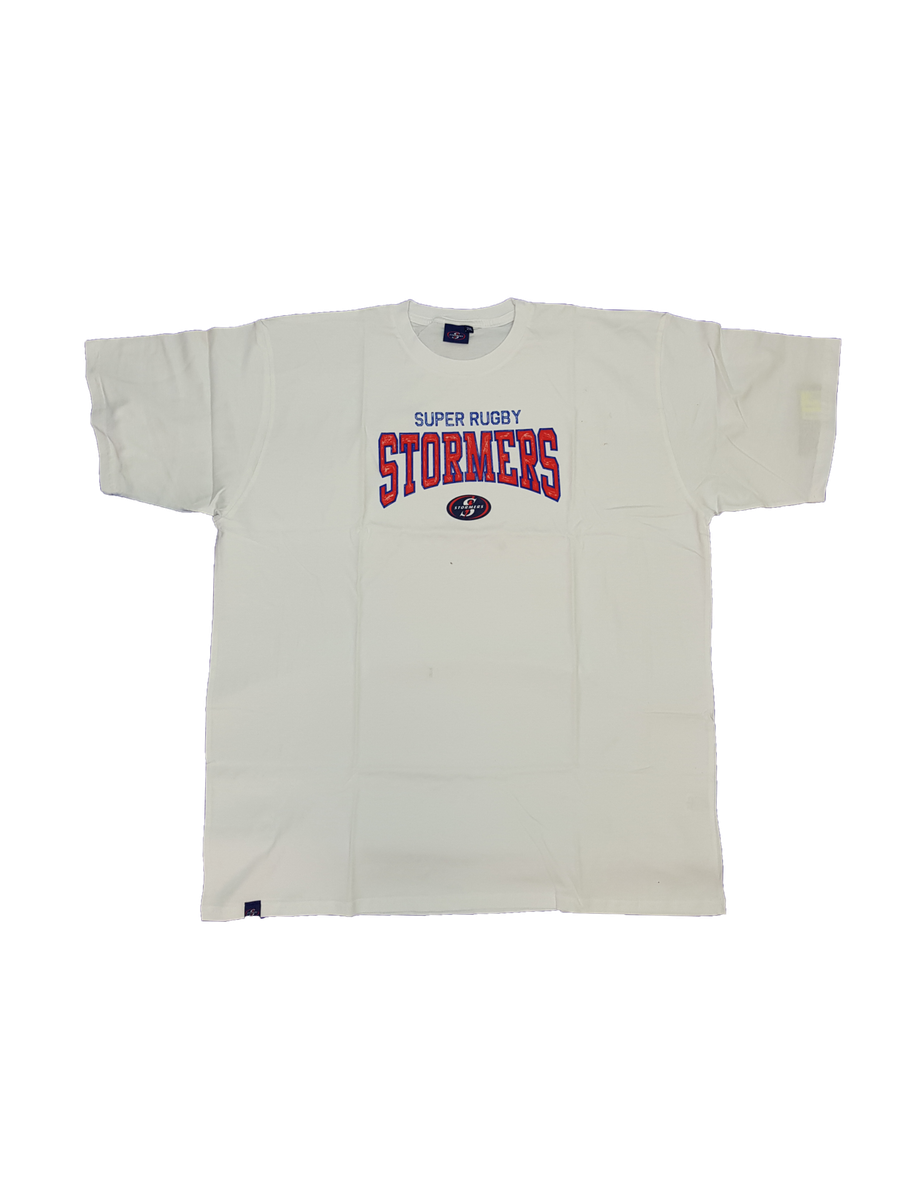 Mens Stormers T Shirt Print White - 3xl
