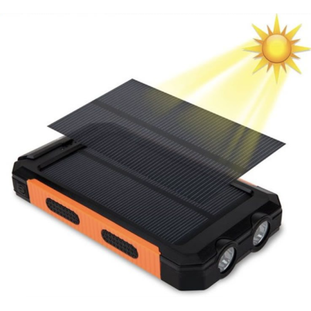 20000mAh Solar Power Bank with Torch