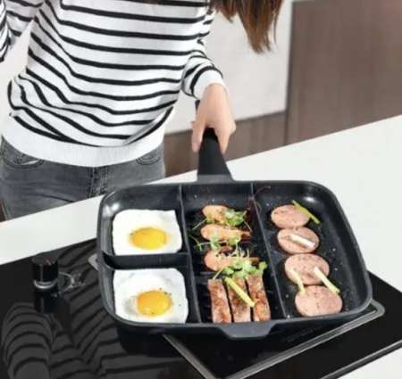 5 in 1 Magic Grill Pan Master Pan Non-Stick