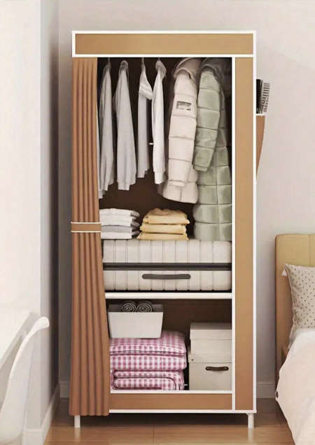 Multi-Functional Fabric Wardrobe