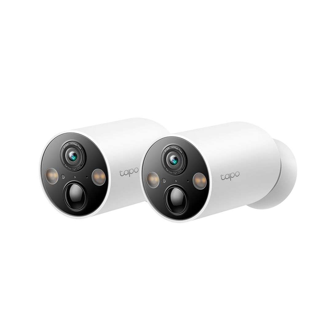 Tapo C425 4MP 2K QHD Battery Wirefree Outdoor security Camera (2-Pack)