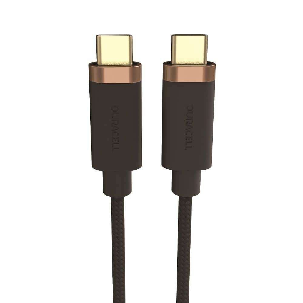 2m Toughened USB-C to USB-C Cable - Duracell