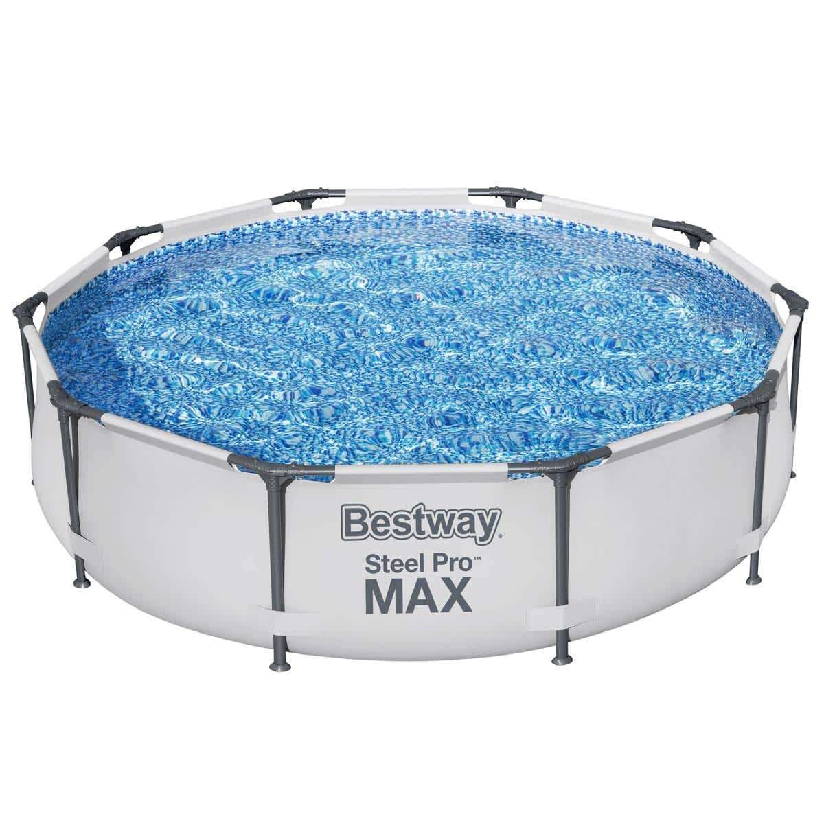 Bestway 3.05m x 76cm Steel Pro MAX Pool-Grey (no pump & filter)