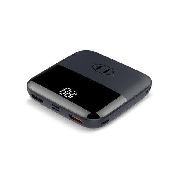 10000Mah Mini Power Bank - Black