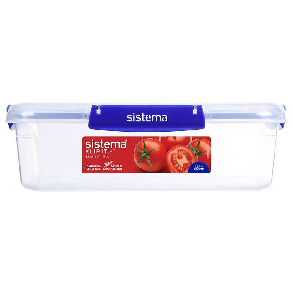 Sistema 2,2 Litre Rectangle Klip It Plus