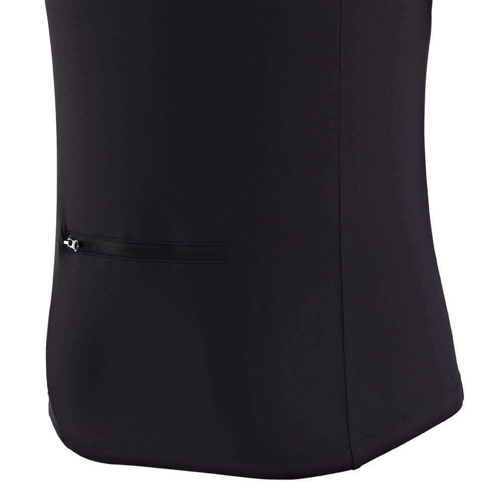 Van Rysel Men's Short Sleeve Road Cycling Summer Jersey - Black - XL