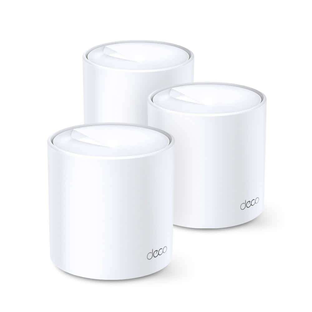 TP-Link Deco X60(3-Pack) AX5400 Whole-Home Mesh Wi-Fi 6 Syst