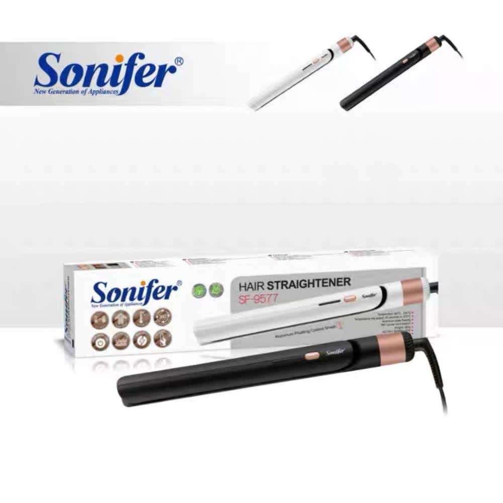 Sonifer - 2-in-1 Hair Straightener Flat Iron Curler - SF-9577