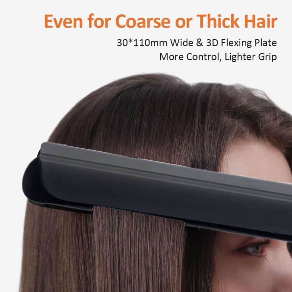Sonifer - 2-in-1 Hair Straightener Flat Iron Curler - SF-9577