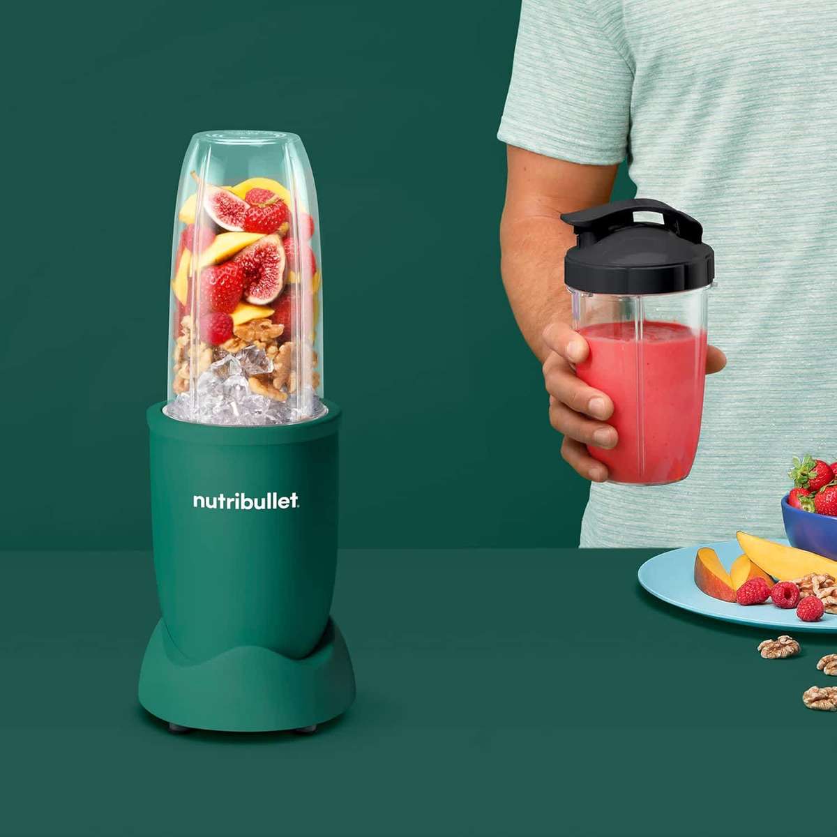 Nutribullet Blender 900w Matte Green Limited Edition