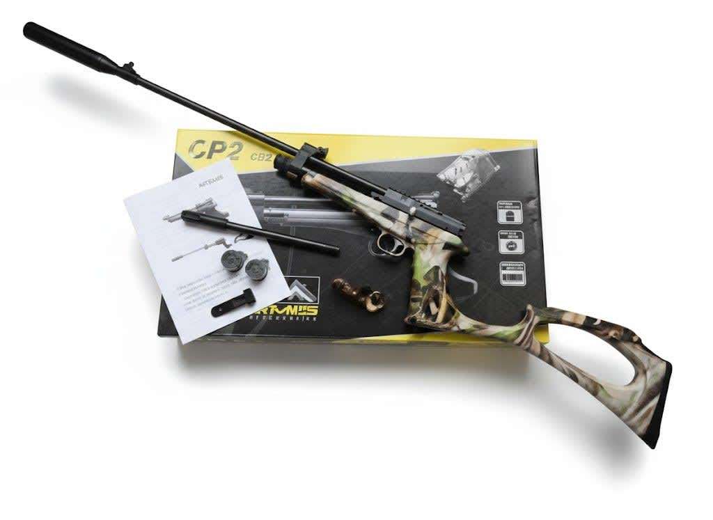 Artemis CP2 Camo 4.5mm Air Pistol & Rifle Combo