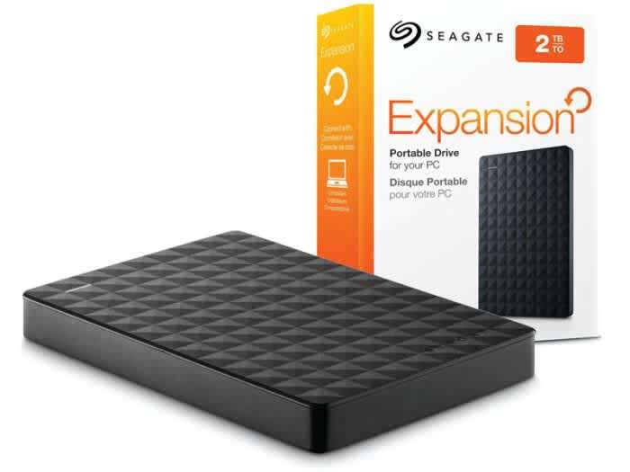 Seagate Expansion 2TB 2,5 Portable Hard Drive STEA2000400