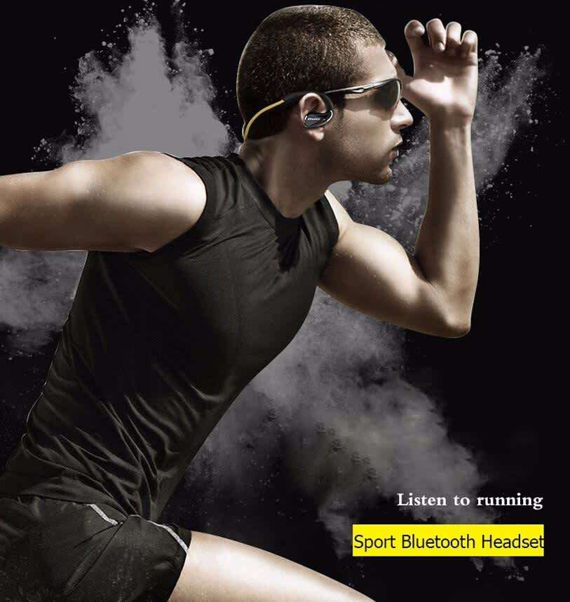 Awei A880-BL Wireless Bluetooth Running Earphones - Black