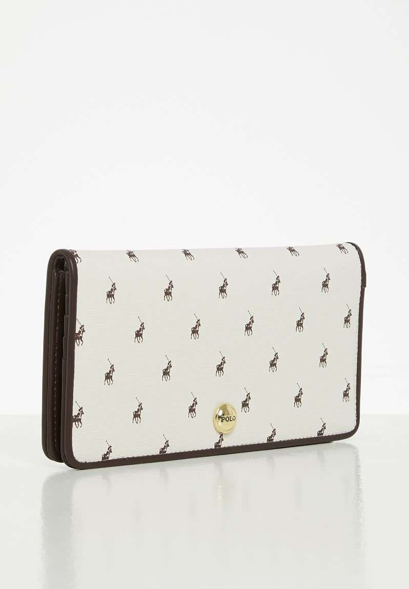 Polo panama continental purse - cream