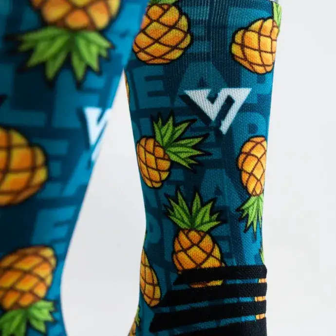 Versus Pineapple Active Crew Length Socks
