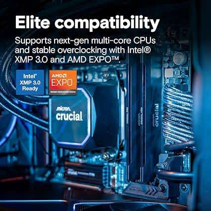 Crucial Pro DDR5 32GB (2x16GB) 6400MHz RAM Kit
