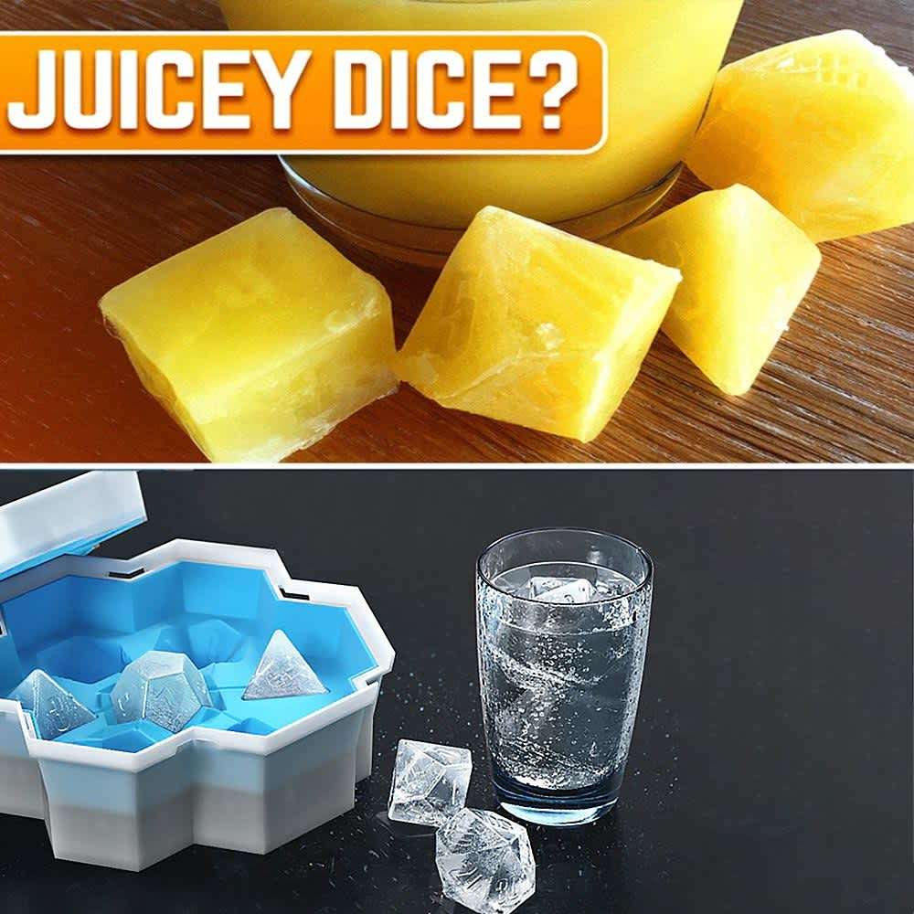 7-Cavity Silicone Dice Ice Mould